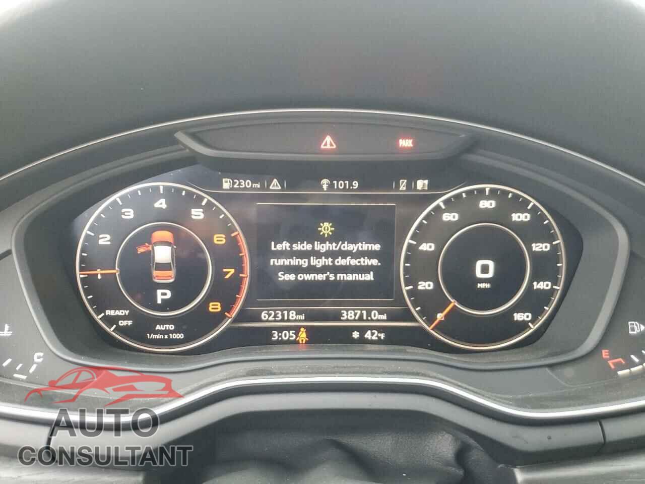 AUDI A4 2017 - WAUKMAF43HN051176
