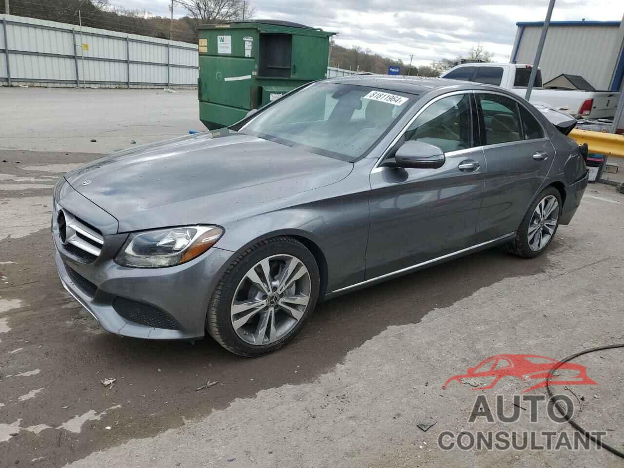 MERCEDES-BENZ C-CLASS 2018 - WDDWF4JB6JR351417