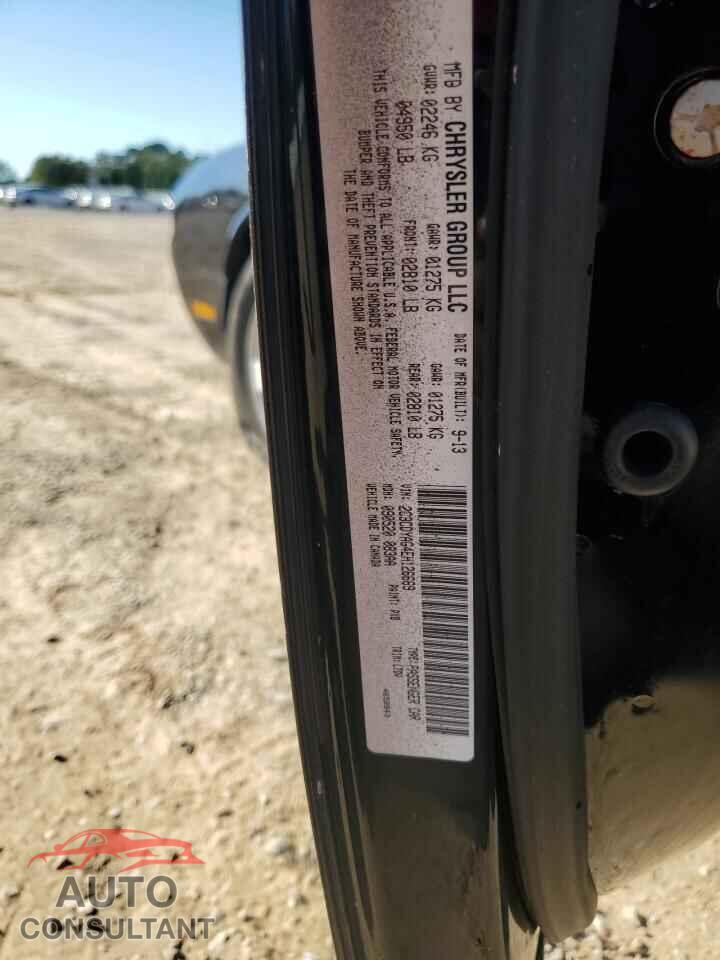 DODGE CHALLENGER 2014 - 2C3CDYAG4EH126669