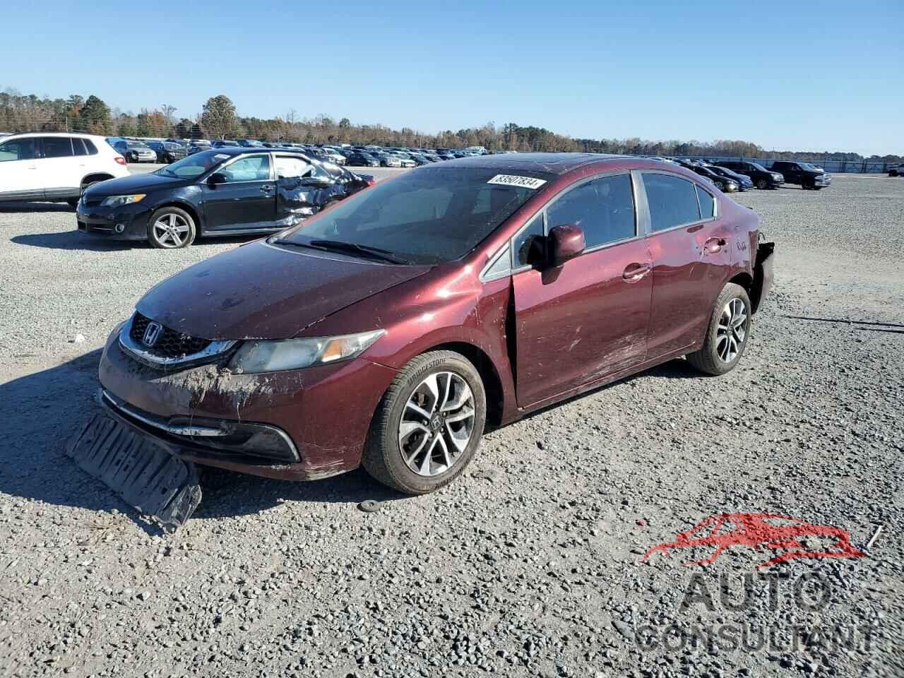 HONDA CIVIC 2013 - 19XFB2F86DE012020