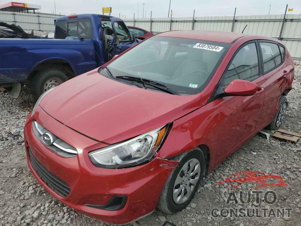 HYUNDAI ACCENT 2016 - KMHCT5AE9GU268183