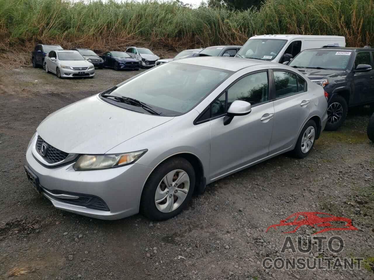 HONDA CIVIC 2013 - 2HGFB2F51DH574130