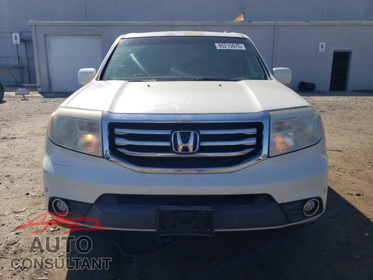HONDA PILOT 2012 - 5FNYF4H90CB059311