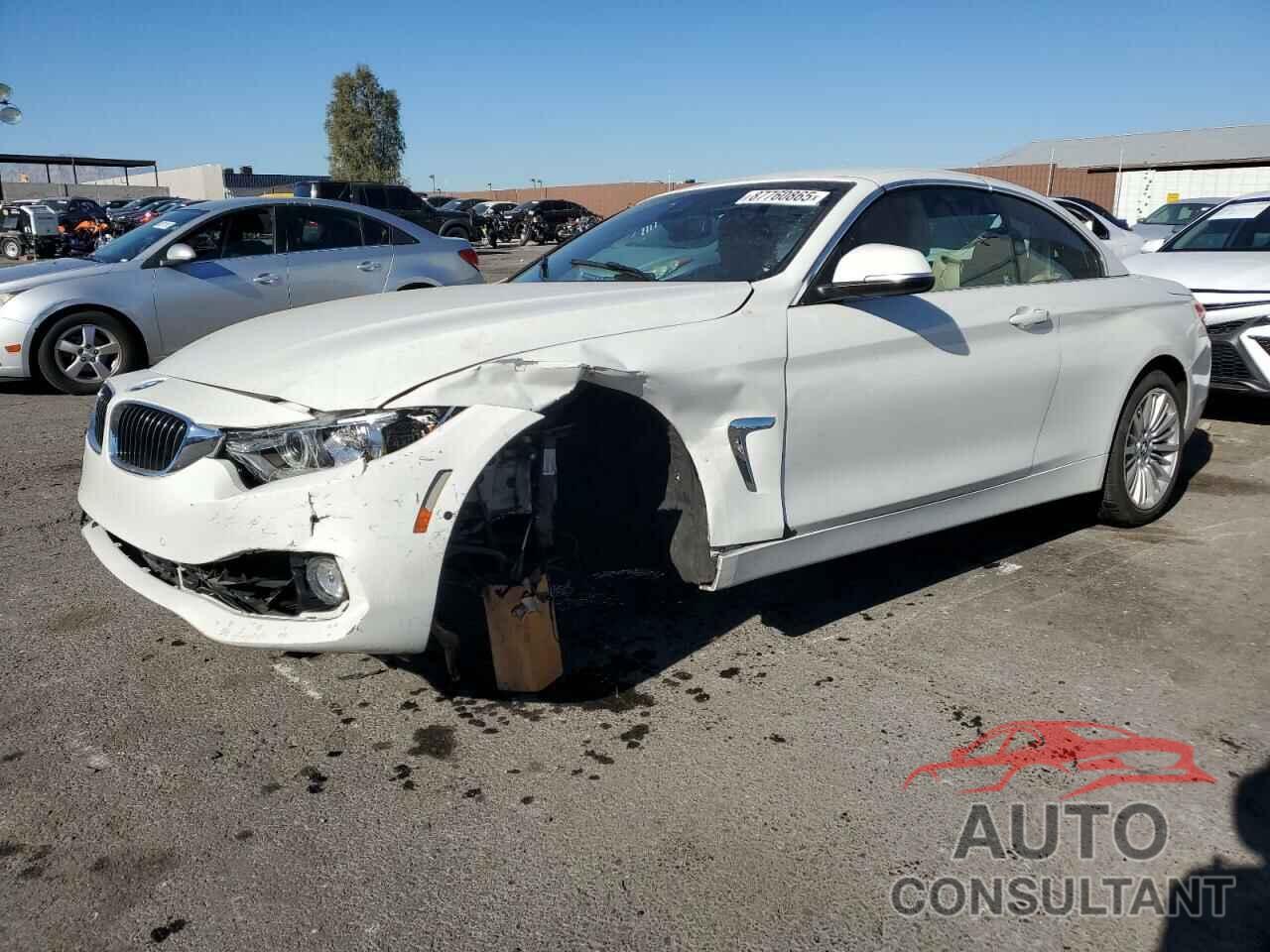 BMW 4 SERIES 2014 - WBA3V7C52EJ872614