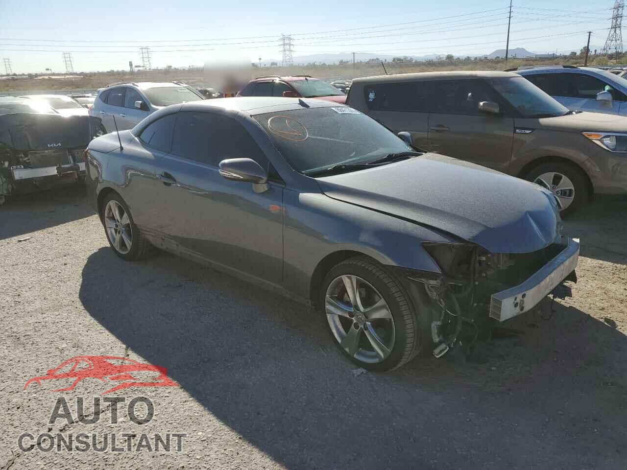 LEXUS IS 2012 - JTHFF2C20C2525035