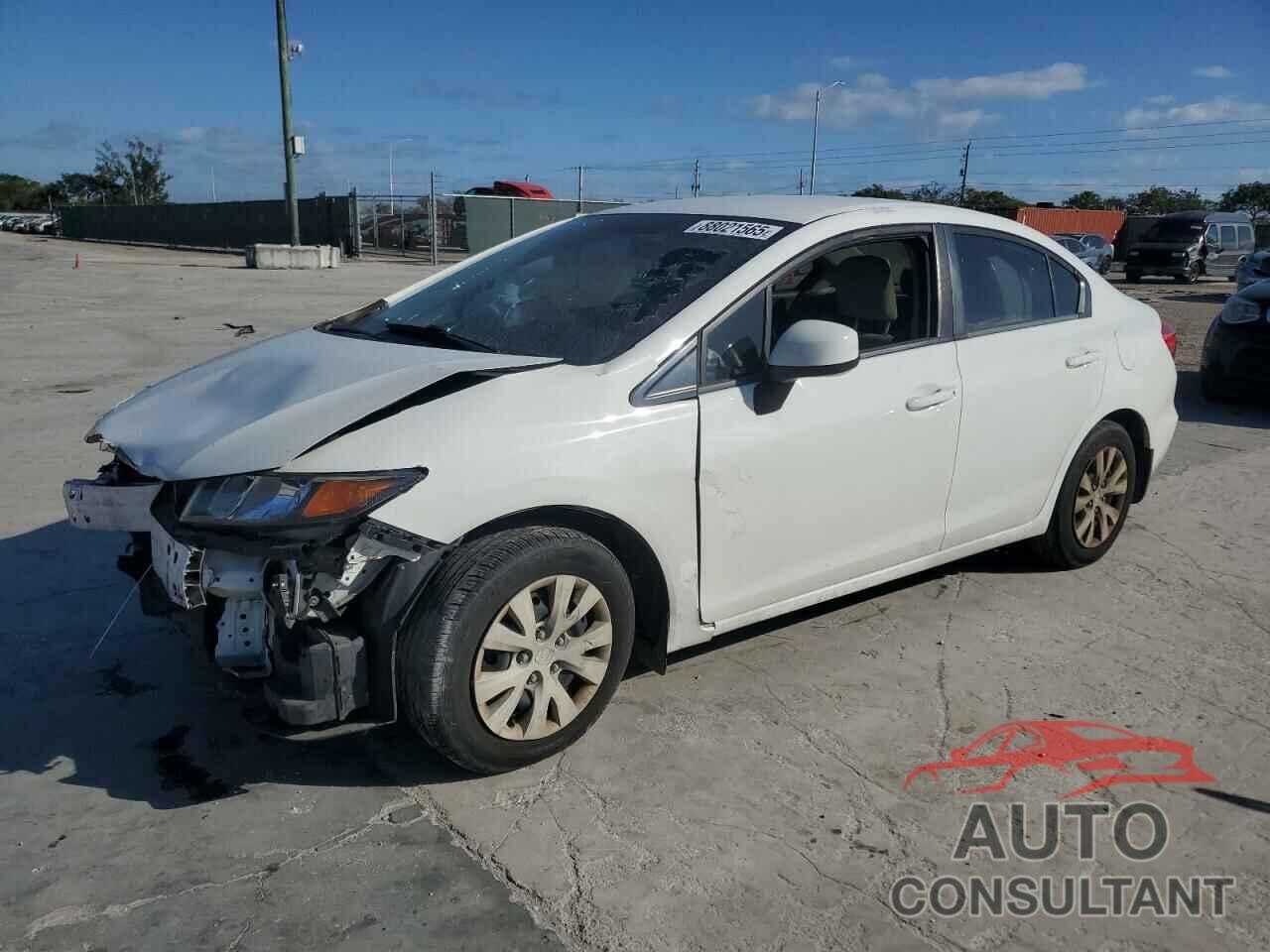 HONDA CIVIC 2012 - 2HGFB2F53CH325987