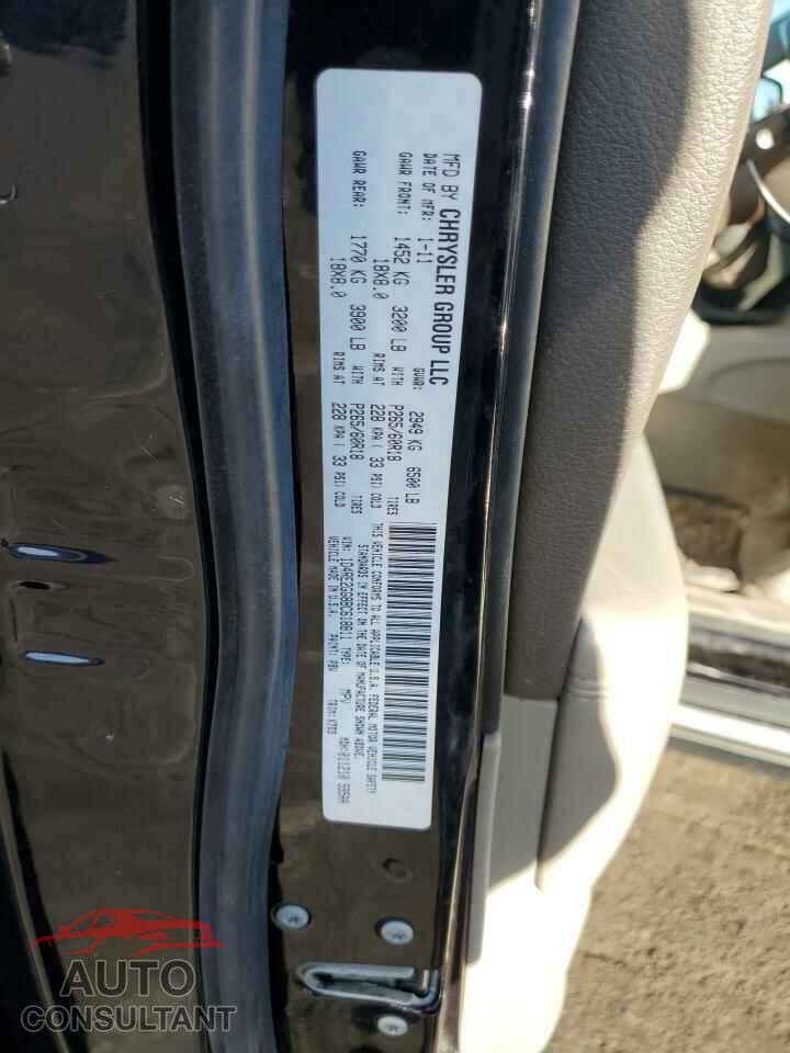 DODGE DURANGO 2011 - 1D4RE2GG8BC618811