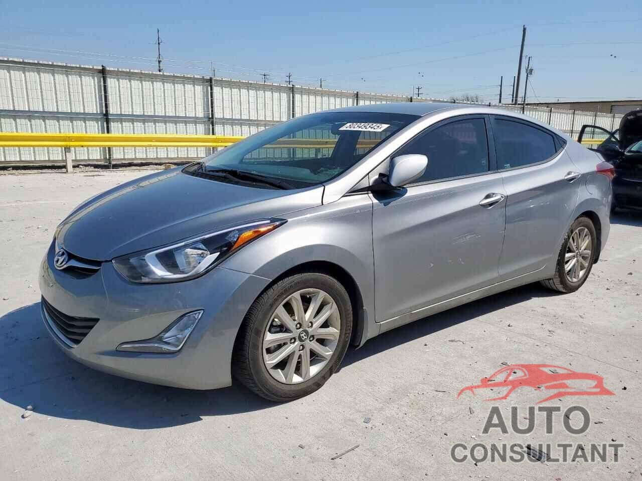 HYUNDAI ELANTRA 2015 - KMHDH4AEXFU329748