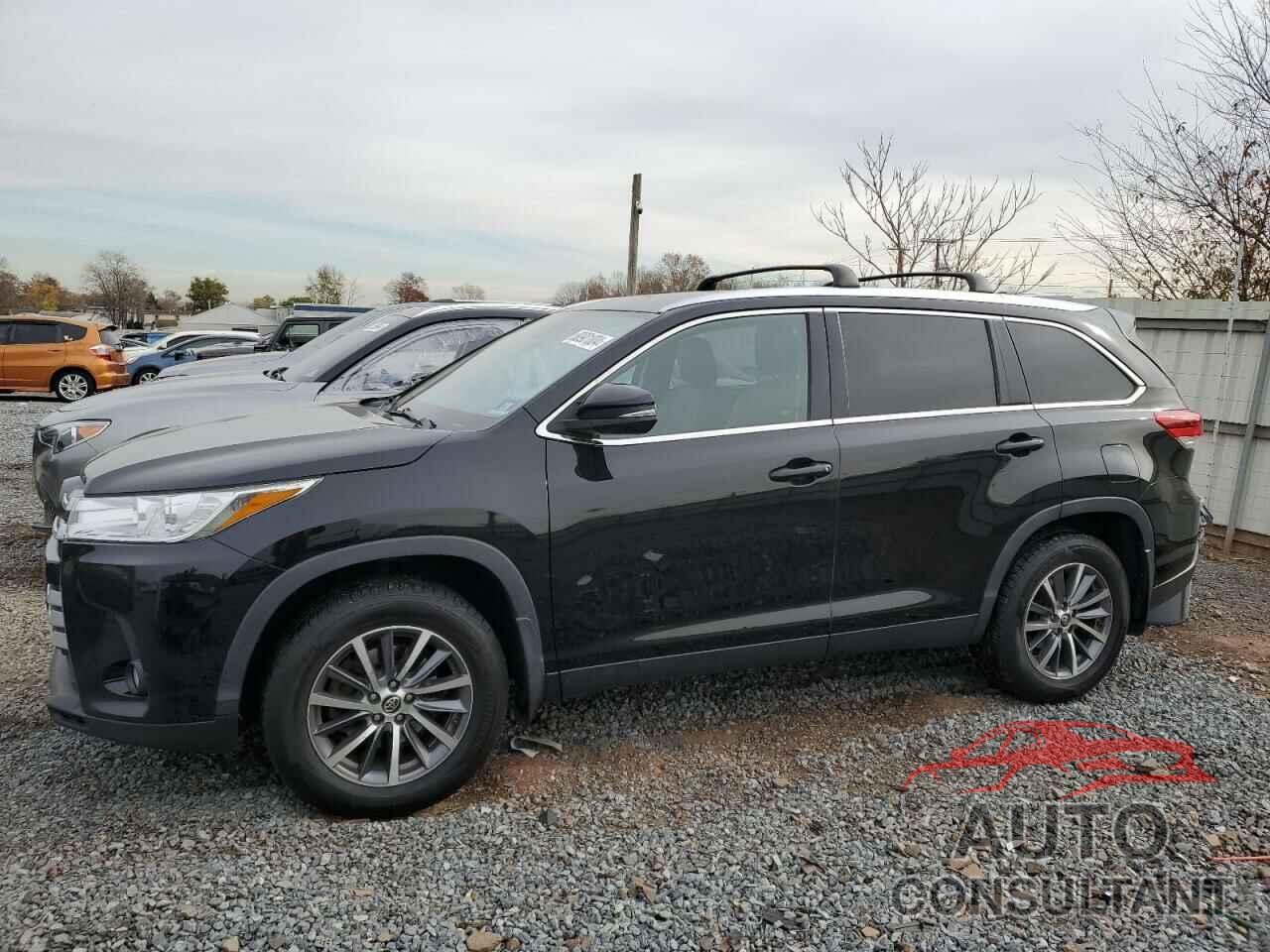 TOYOTA HIGHLANDER 2019 - 5TDJZRFH6KS587378