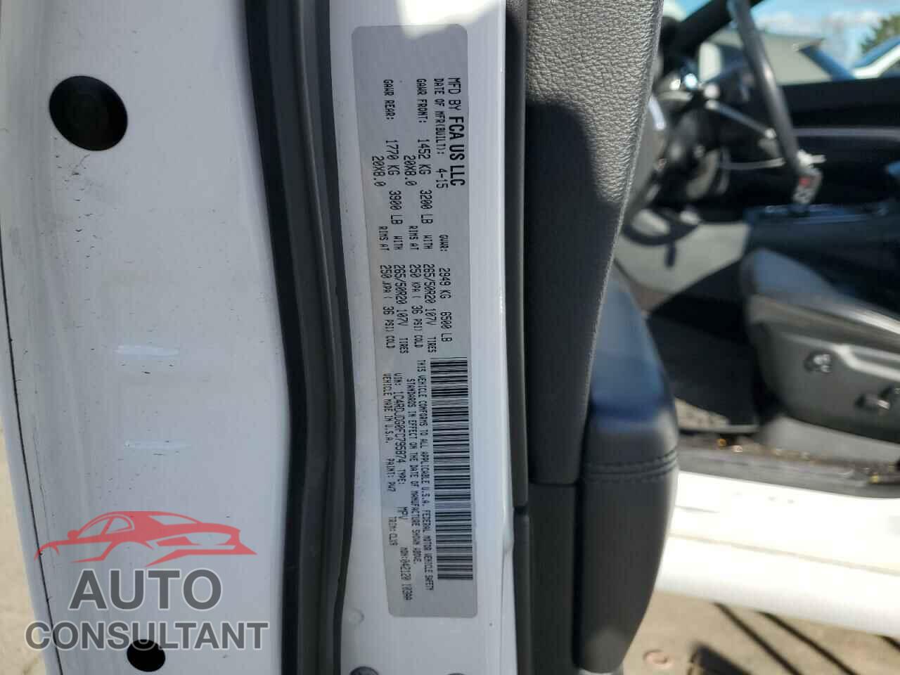 DODGE DURANGO 2015 - 1C4RDJDG0FC795874