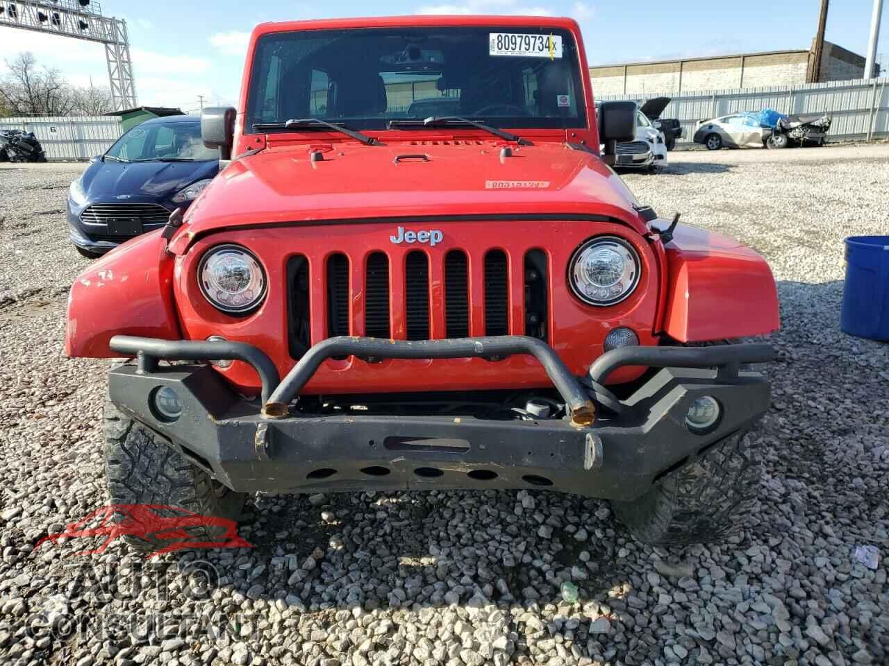 JEEP WRANGLER 2017 - 1C4BJWFG3HL674330