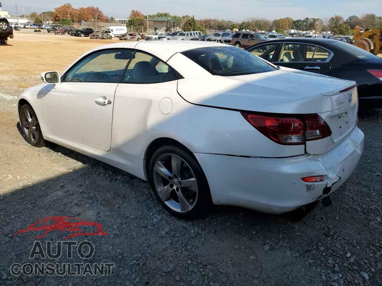 LEXUS IS 2011 - JTHFF2C22B2519140