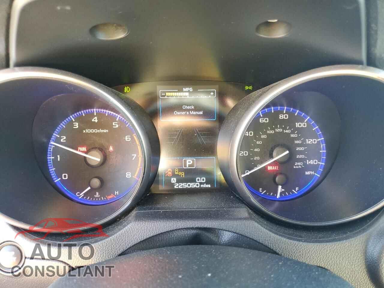 SUBARU OUTBACK 2017 - 4S4BSANC6H3237058