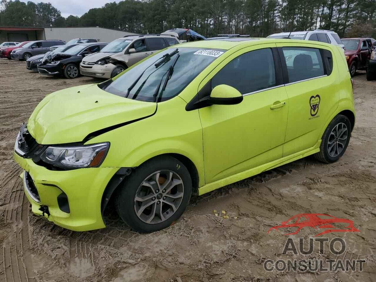 CHEVROLET SONIC 2019 - 1G1JD6SB1K4128293