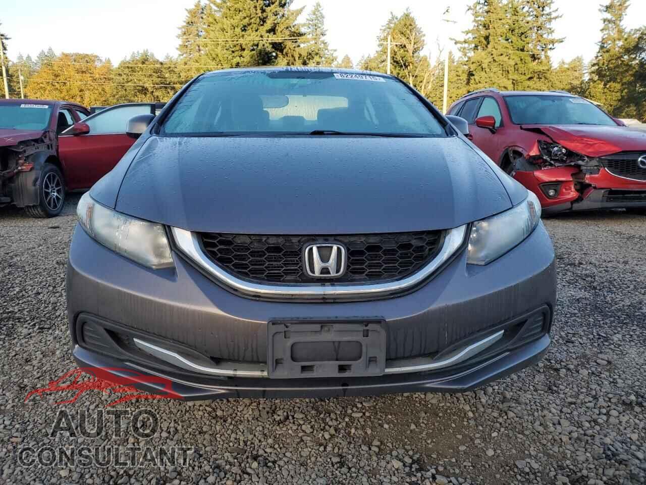 HONDA CIVIC 2013 - 19XFB2F55DE244680