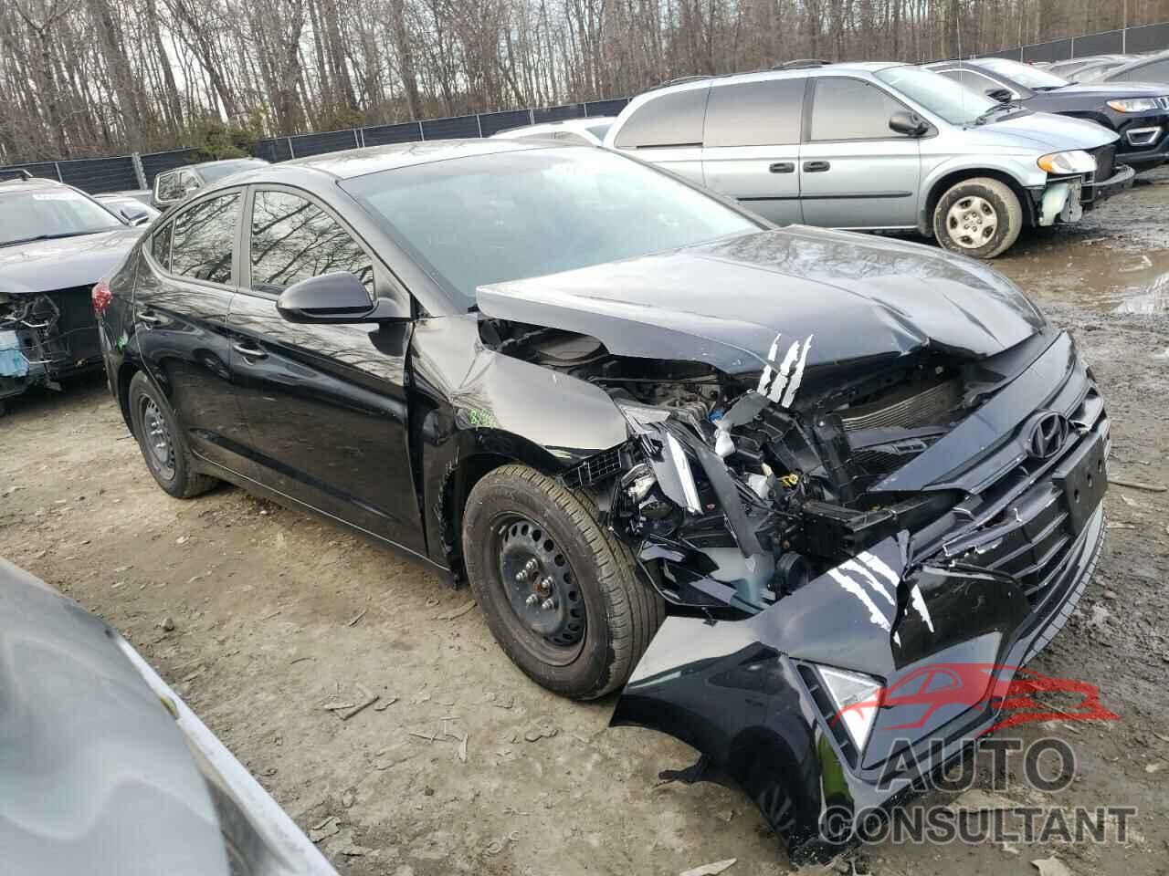 HYUNDAI ELANTRA 2019 - KMHD74LF6KU850341