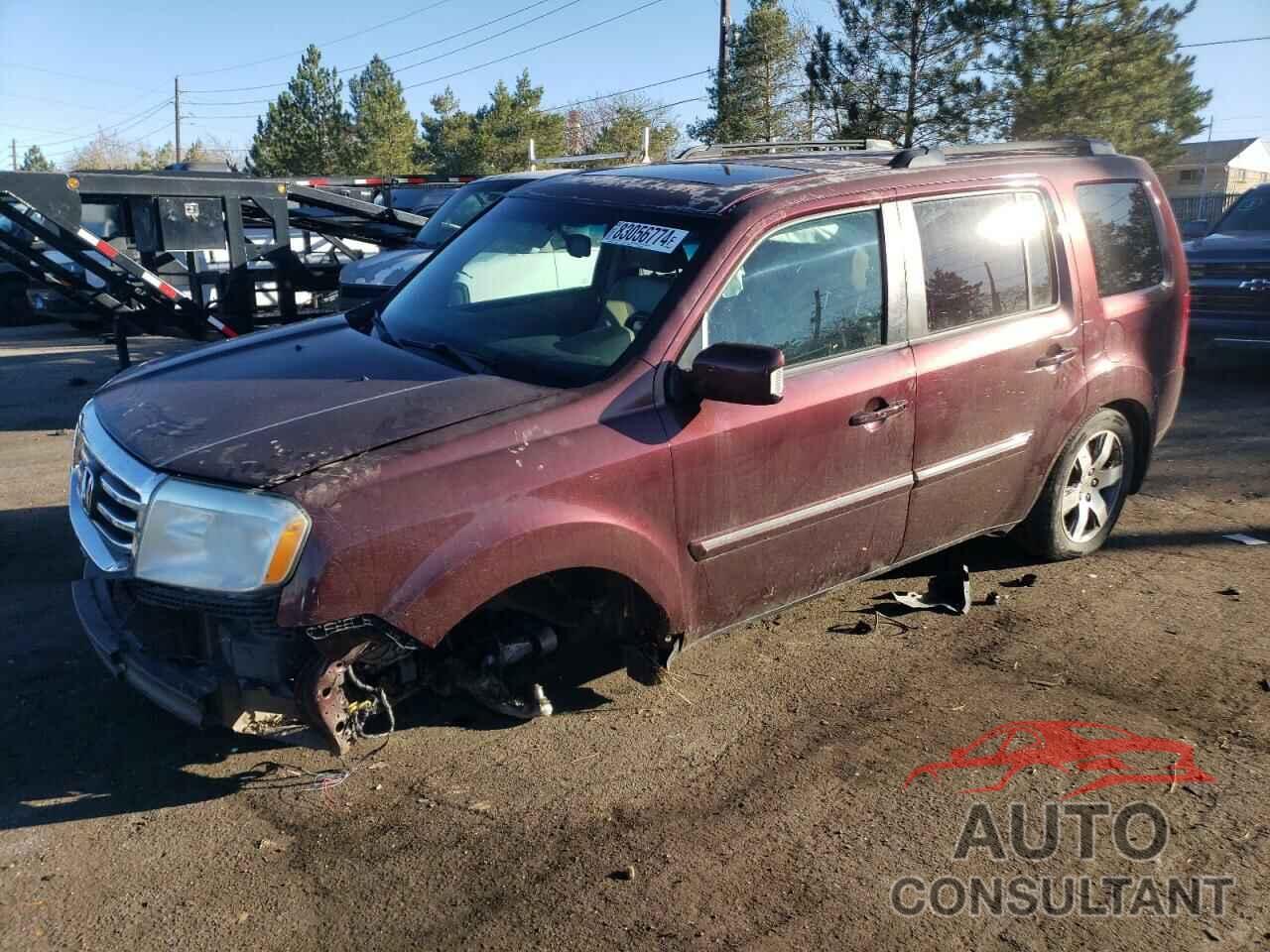 HONDA PILOT 2013 - 5FNYF4H93DB014011