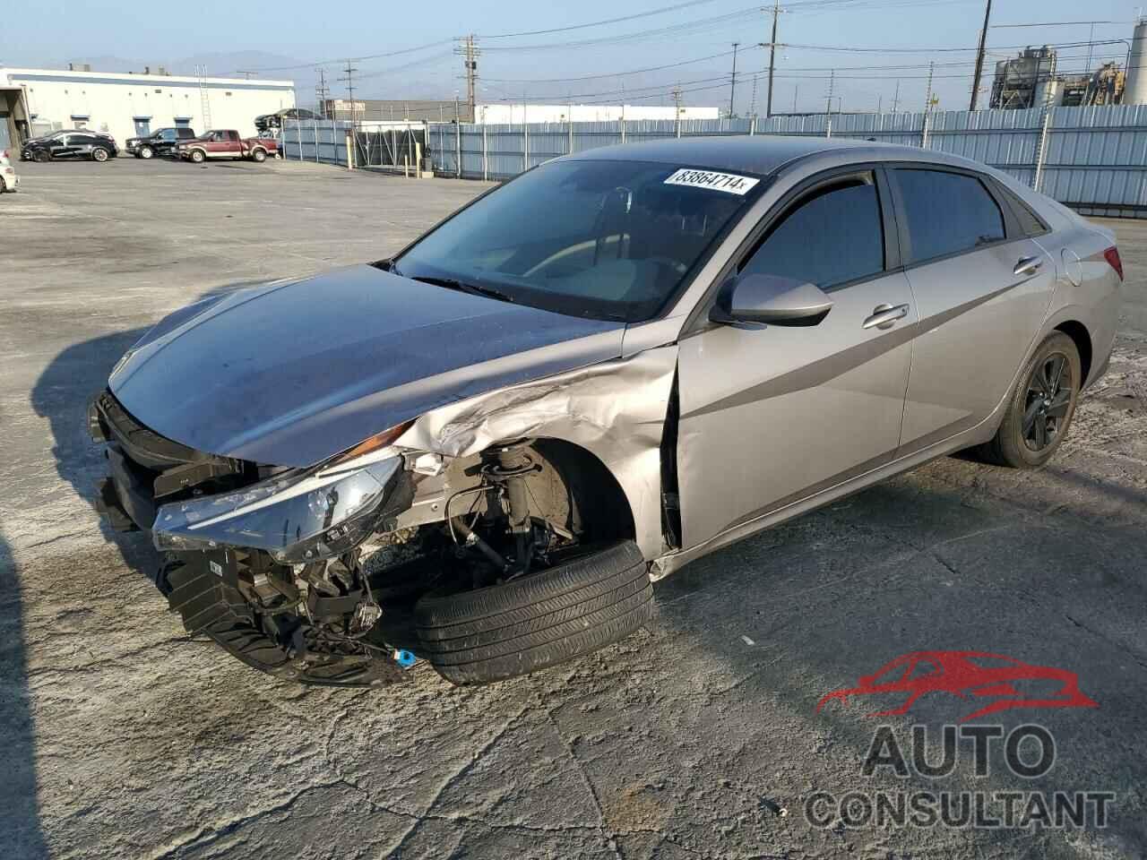 HYUNDAI ELANTRA 2021 - KMHLM4AG1MU077295