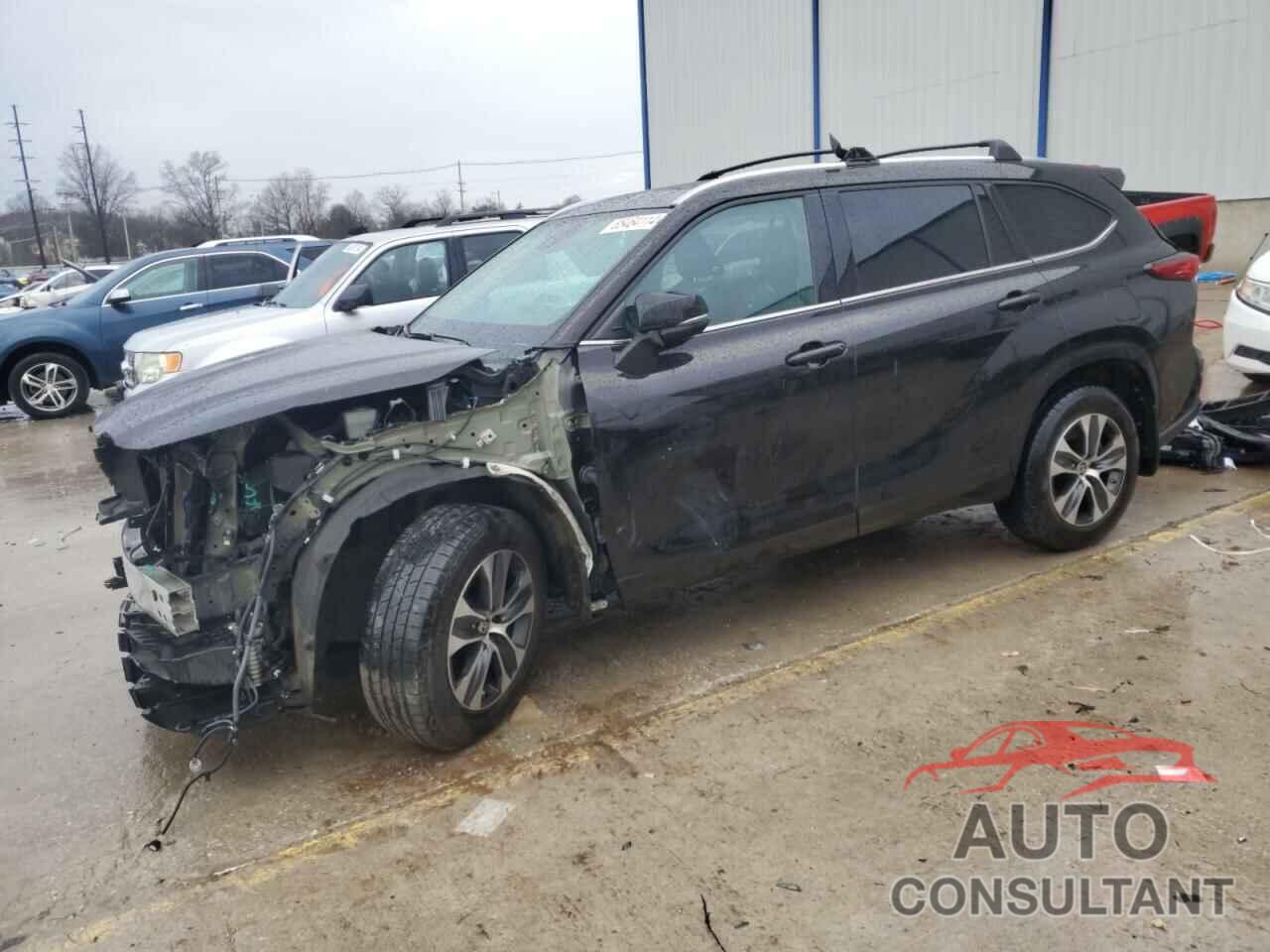 TOYOTA HIGHLANDER 2021 - 5TDGZRBH8MS145138