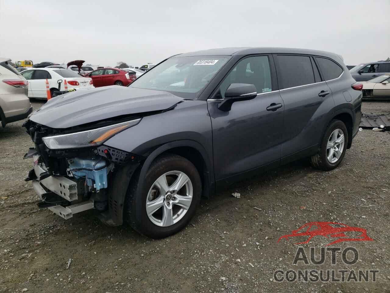 TOYOTA HIGHLANDER 2023 - 5TDKDRAH7PS510326