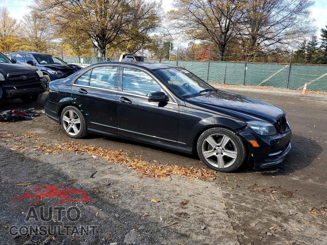 MERCEDES-BENZ C-CLASS 2011 - WDDGF8BB7BR161413
