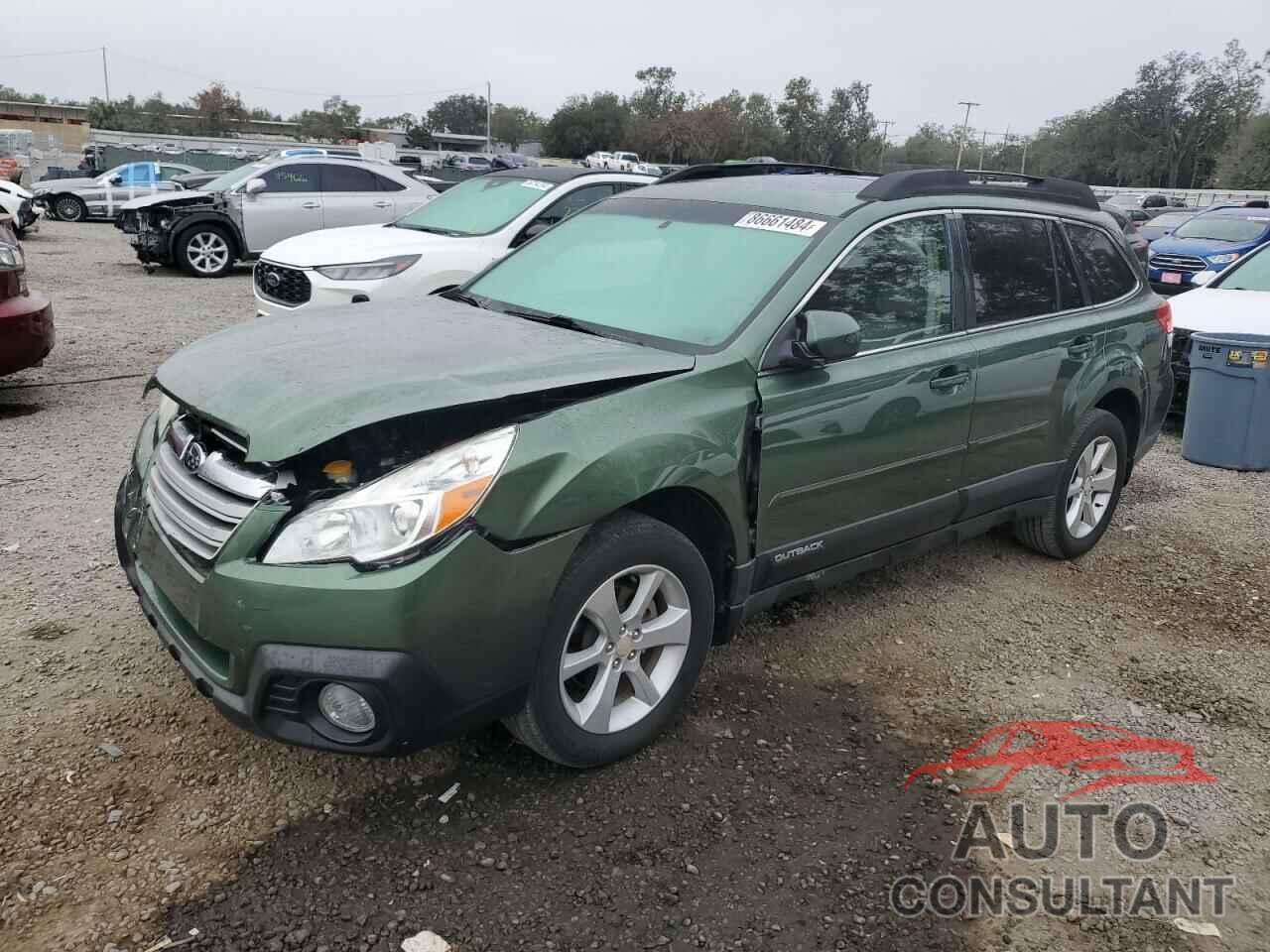 SUBARU OUTBACK 2013 - 4S4BRBHC7D3284901