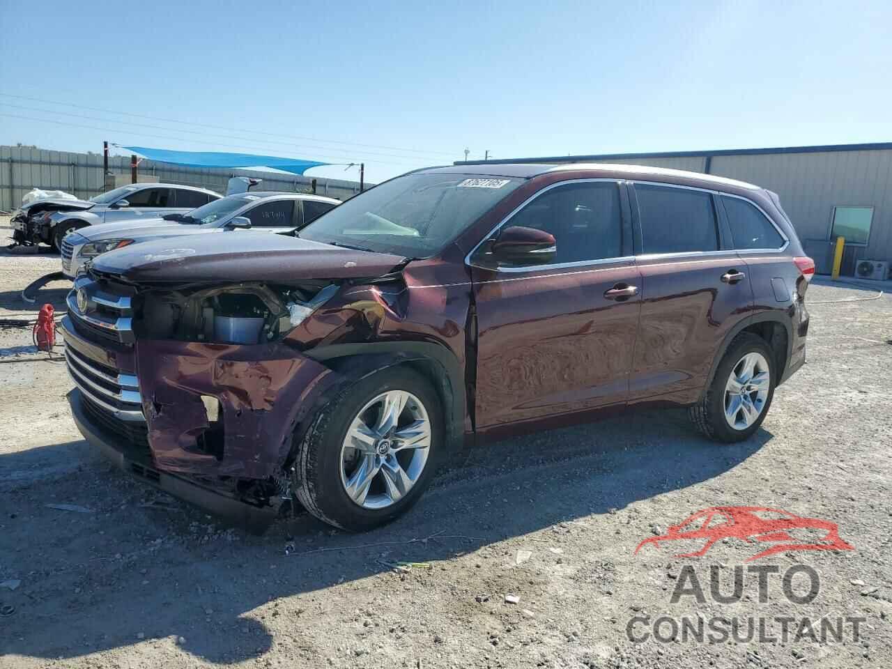 TOYOTA HIGHLANDER 2018 - 5TDYZRFH7JS246004