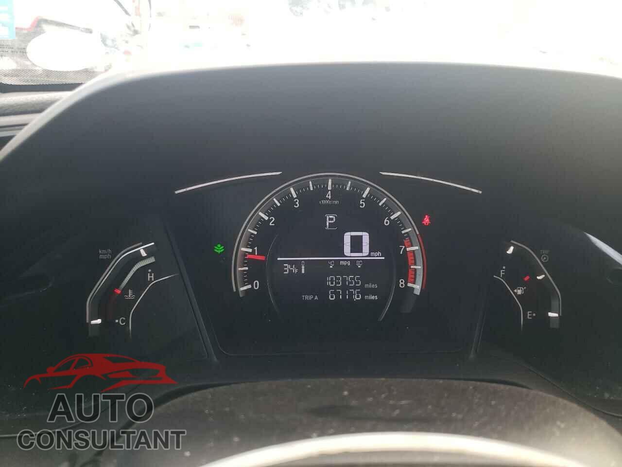 HONDA CIVIC 2017 - 19XFC2F55HE215621