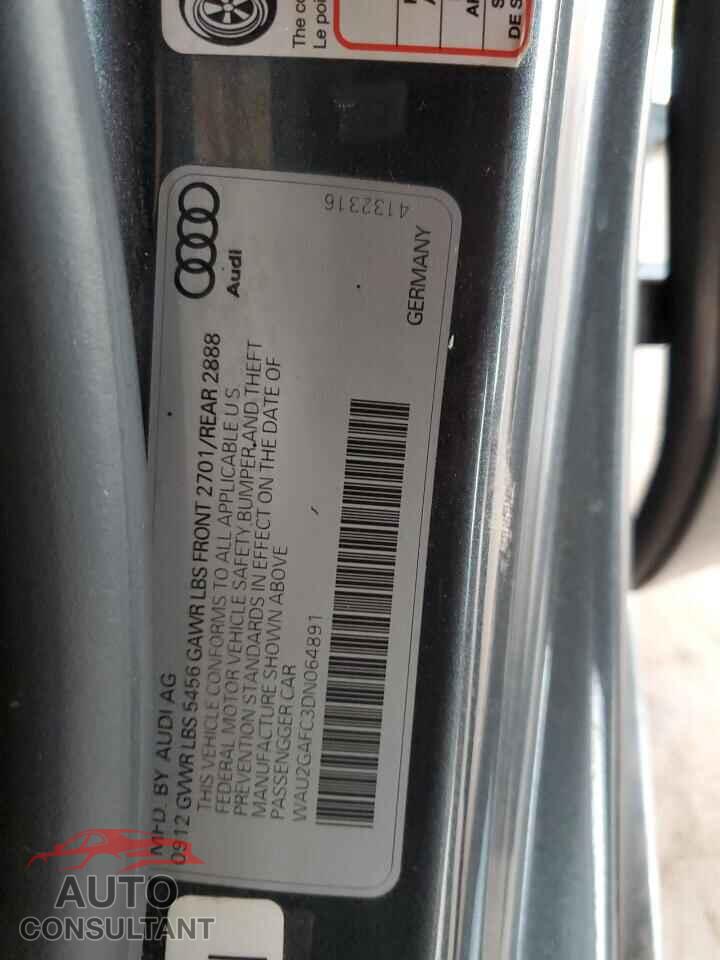 AUDI A7 2013 - WAU2GAFC3DN064891