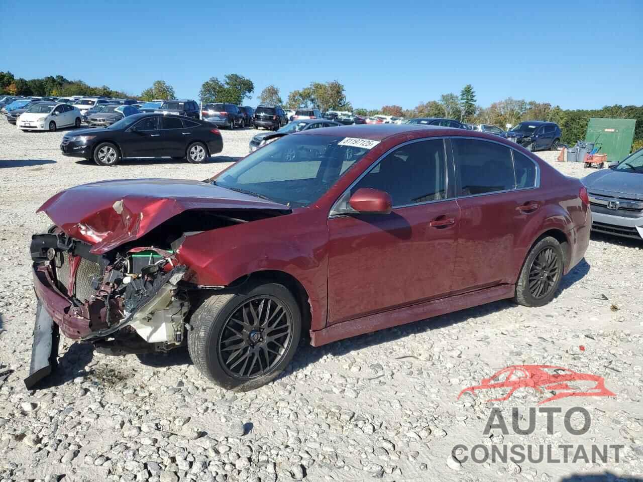 SUBARU LEGACY 2012 - 4S3BMBG63C3025089