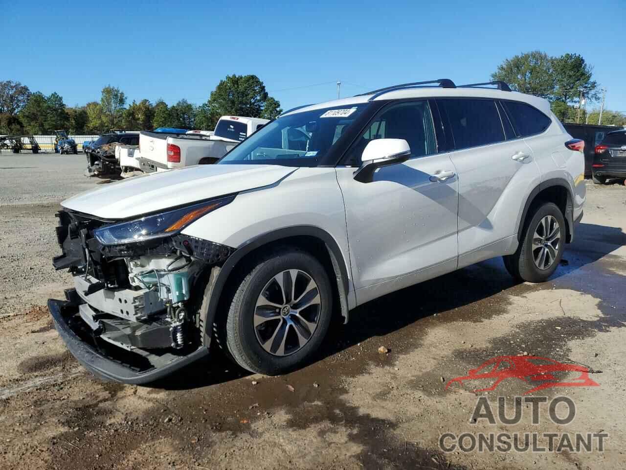 TOYOTA HIGHLANDER 2021 - 5TDGZRBH6MS550348