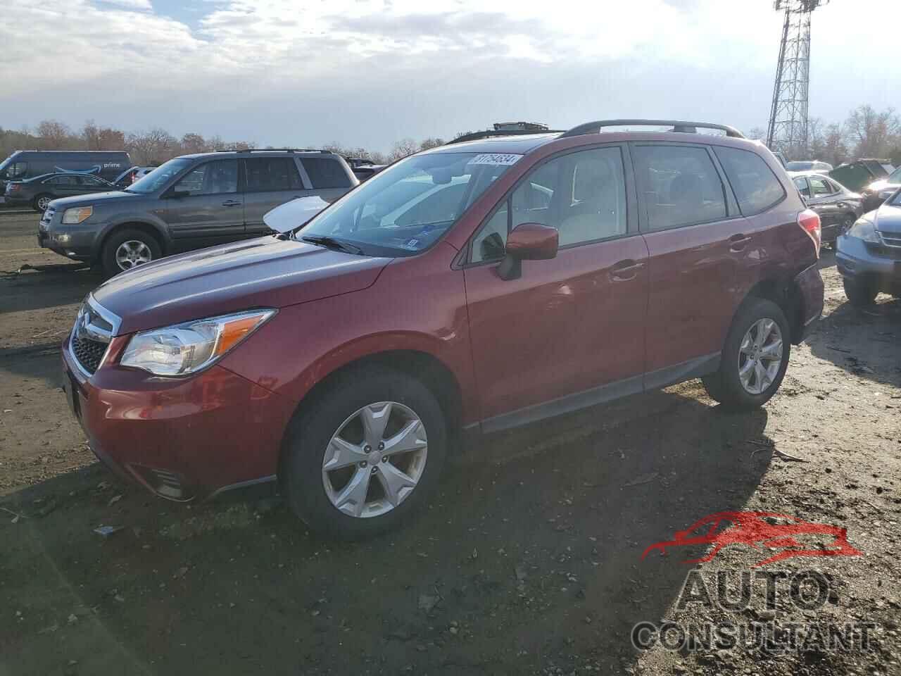 SUBARU FORESTER 2016 - JF2SJADC4GH450960