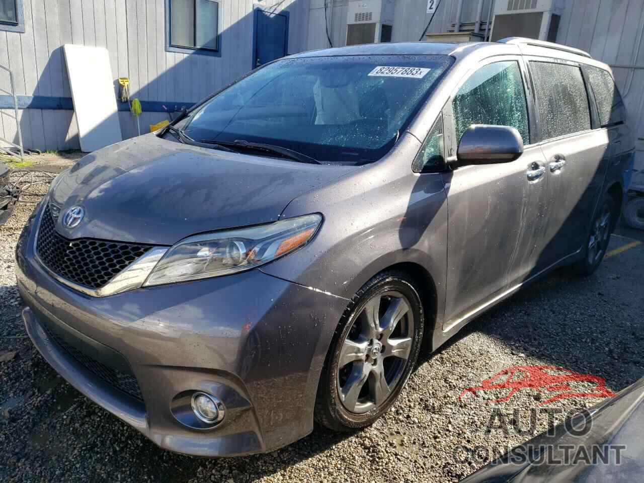 TOYOTA SIENNA 2017 - 5TDXZ3DC5HS790401