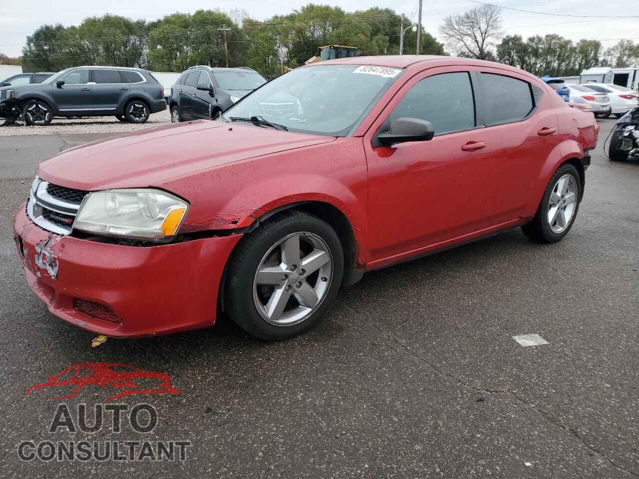 DODGE AVENGER 2012 - 1C3CDZAB3CN177269