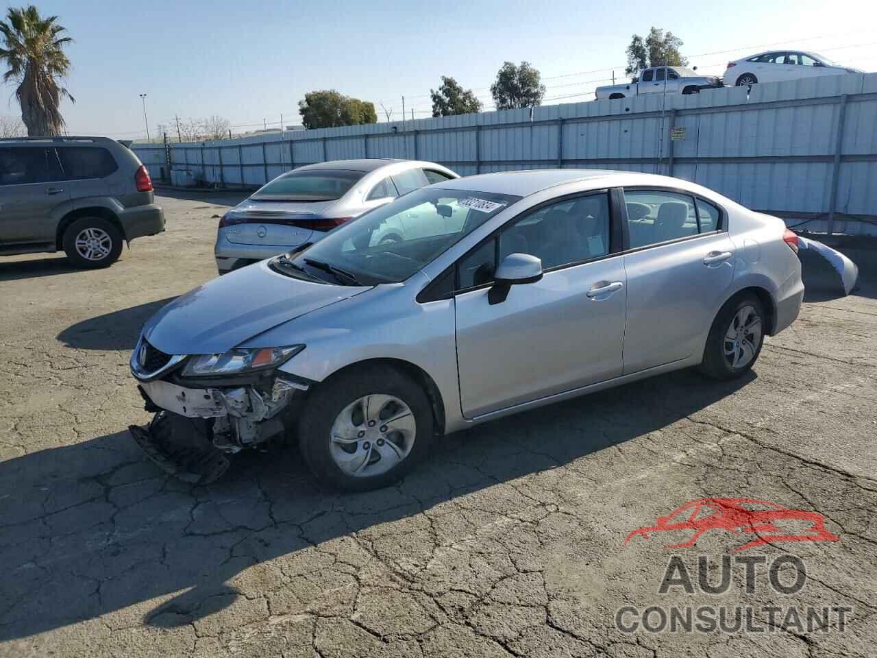 HONDA CIVIC 2013 - 19XFB2F50DE224353