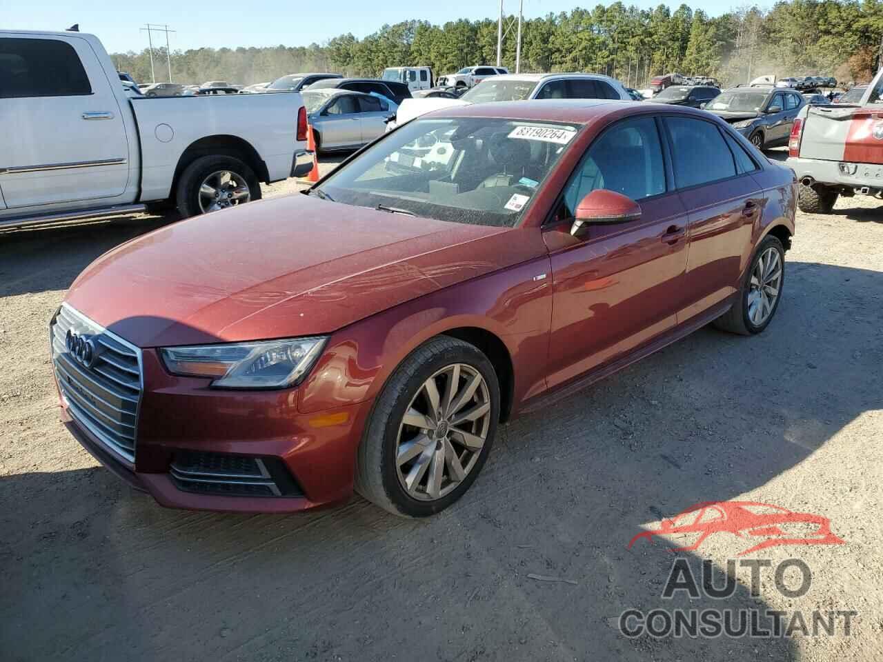 AUDI A4 2018 - WAUKMAF49JN016079