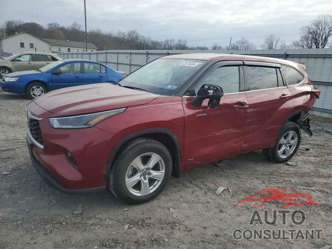 TOYOTA HIGHLANDER 2021 - 5TDBBRCH5MS046323