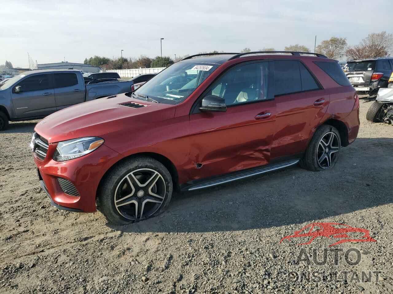 MERCEDES-BENZ GLE-CLASS 2017 - 4JGDA5HB0HA830657