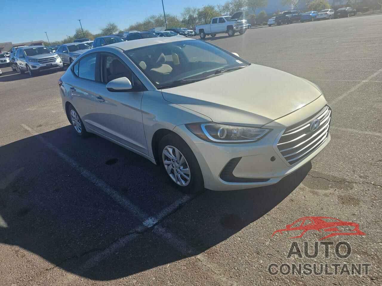 HYUNDAI ELANTRA 2017 - KMHD74LF6HU315373