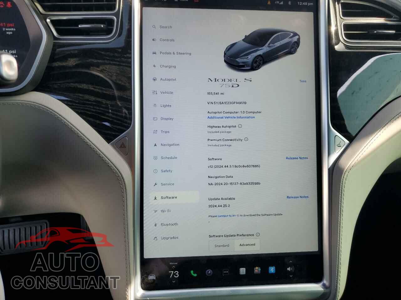 TESLA MODEL S 2016 - 5YJSA1E23GF149519