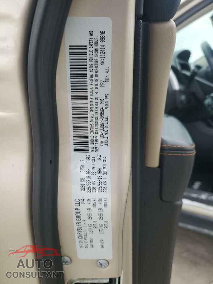 JEEP GRAND CHER 2015 - 1C4PJLDB7FW608564