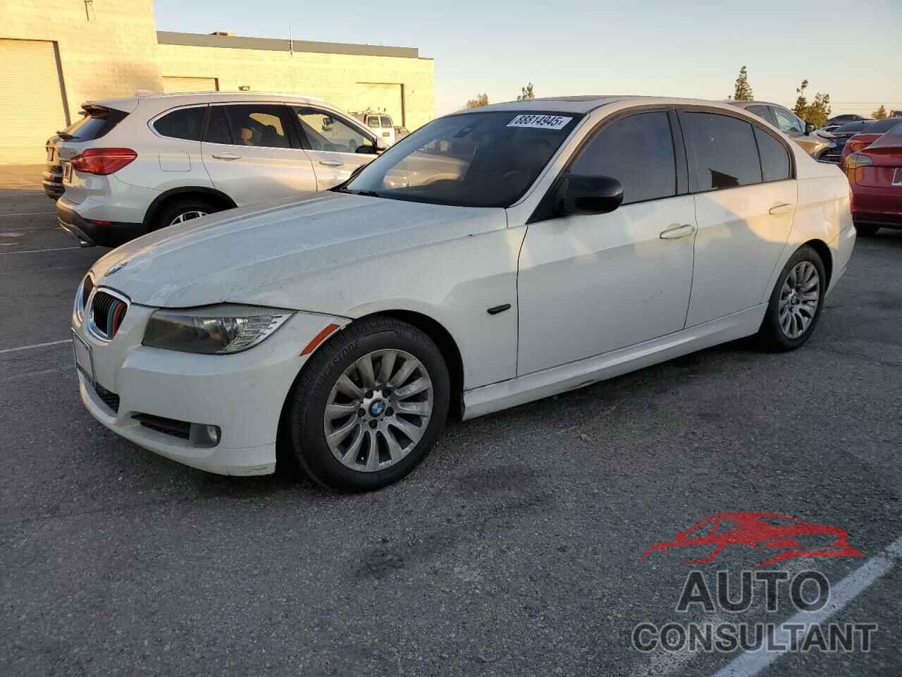 BMW 3 SERIES 2009 - WBAPH57579NL77248
