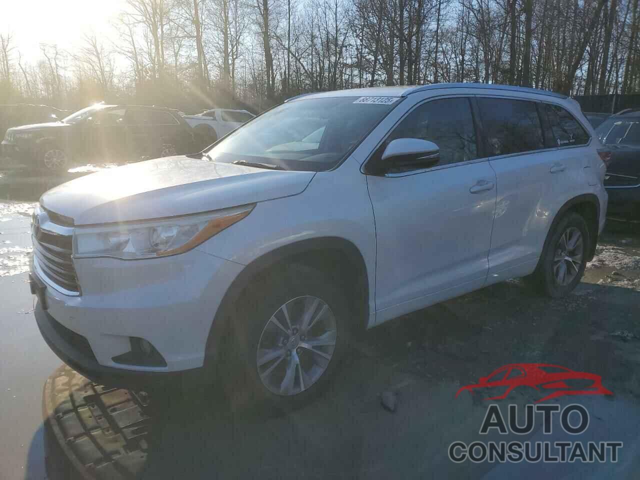 TOYOTA HIGHLANDER 2014 - 5TDJKRFH8ES050987