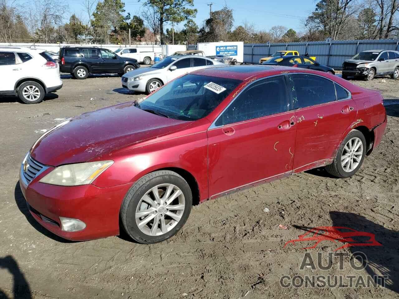 LEXUS ES350 2010 - JTHBK1EGXA2378166