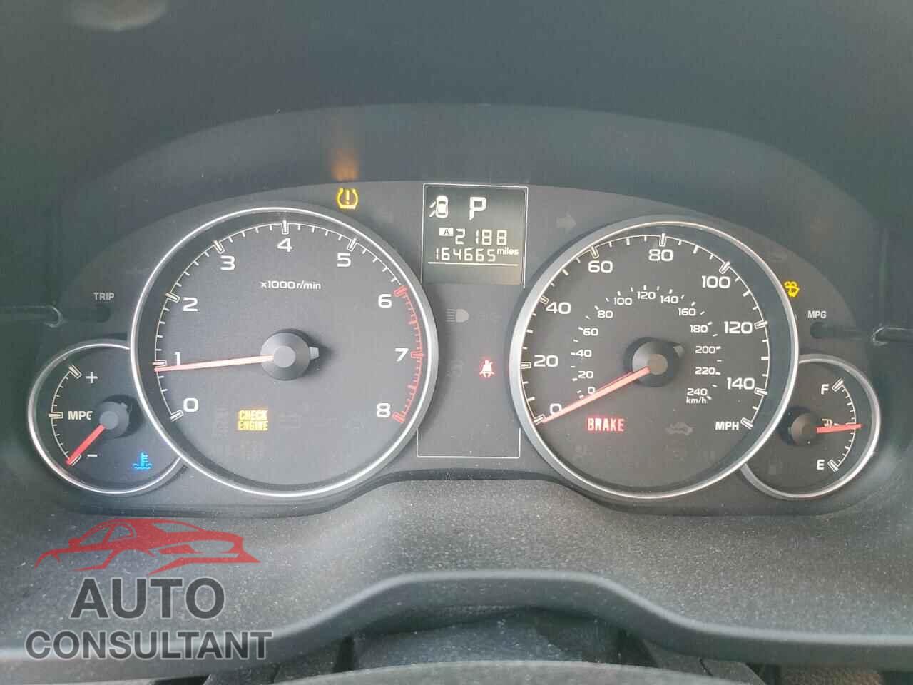 SUBARU OUTBACK 2013 - 4S4BRCCC6D3292842