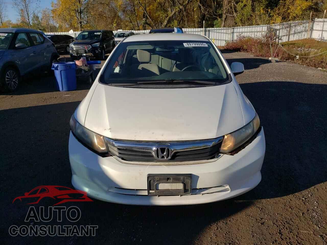 HONDA CIVIC 2012 - 2HGFB2F43CH100122