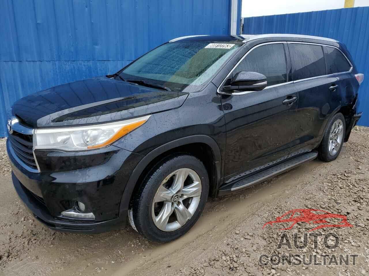 TOYOTA HIGHLANDER 2016 - 5TDYKRFH4GS157617