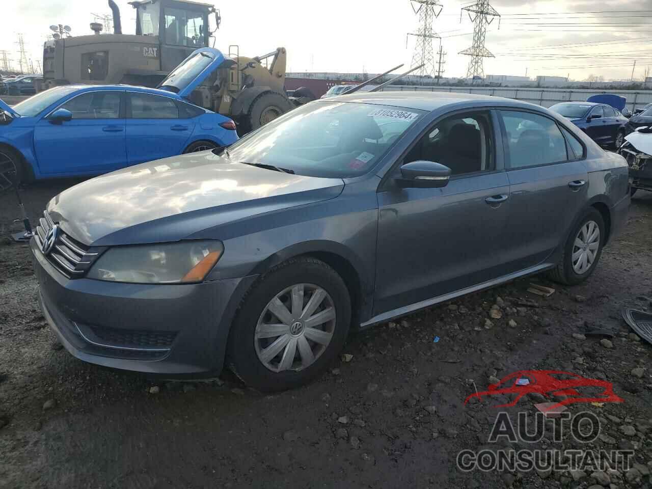 VOLKSWAGEN PASSAT 2013 - 1VWAP7A38DC102486