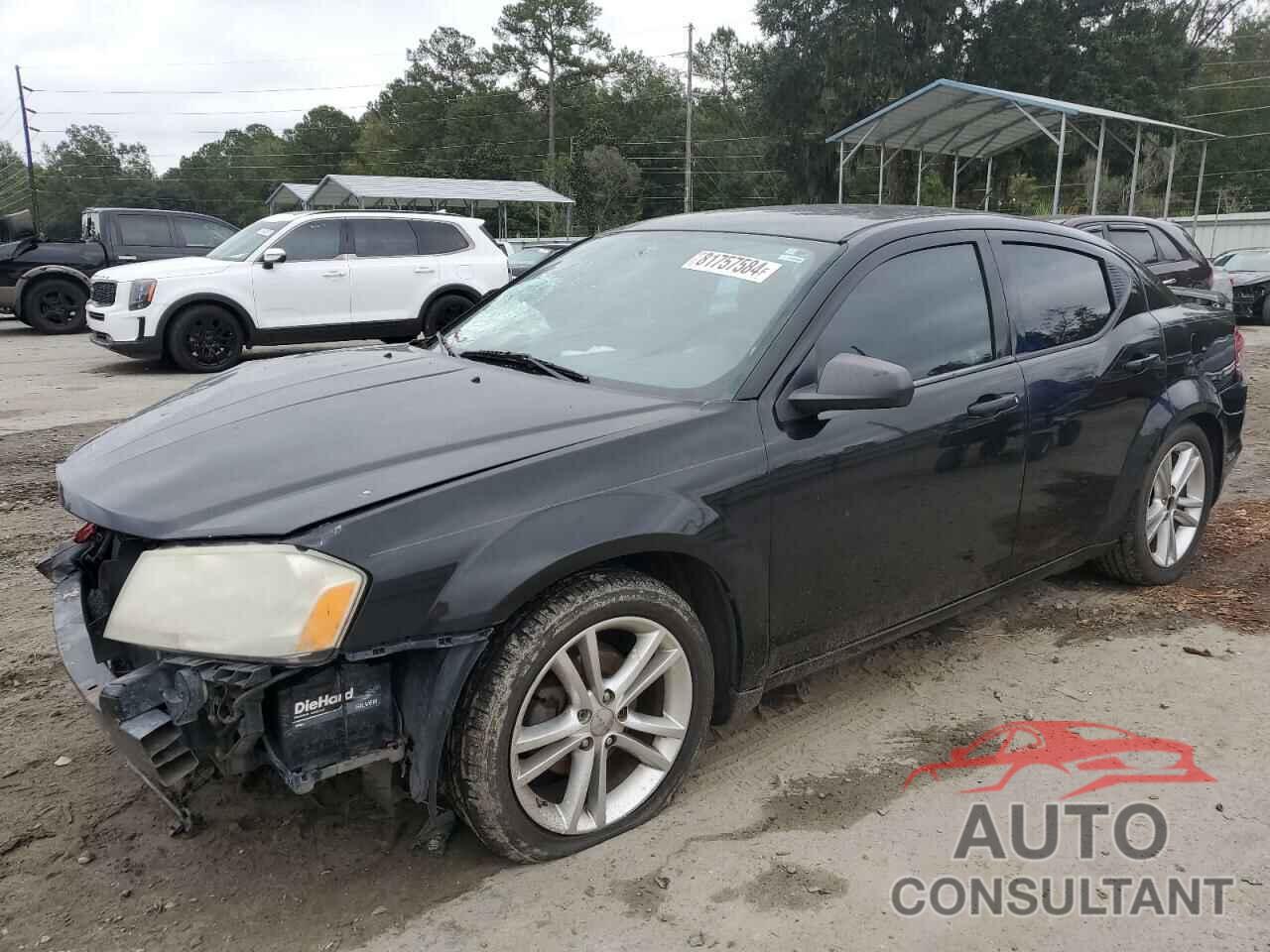 DODGE AVENGER 2012 - 1C3CDZAG1CN254801