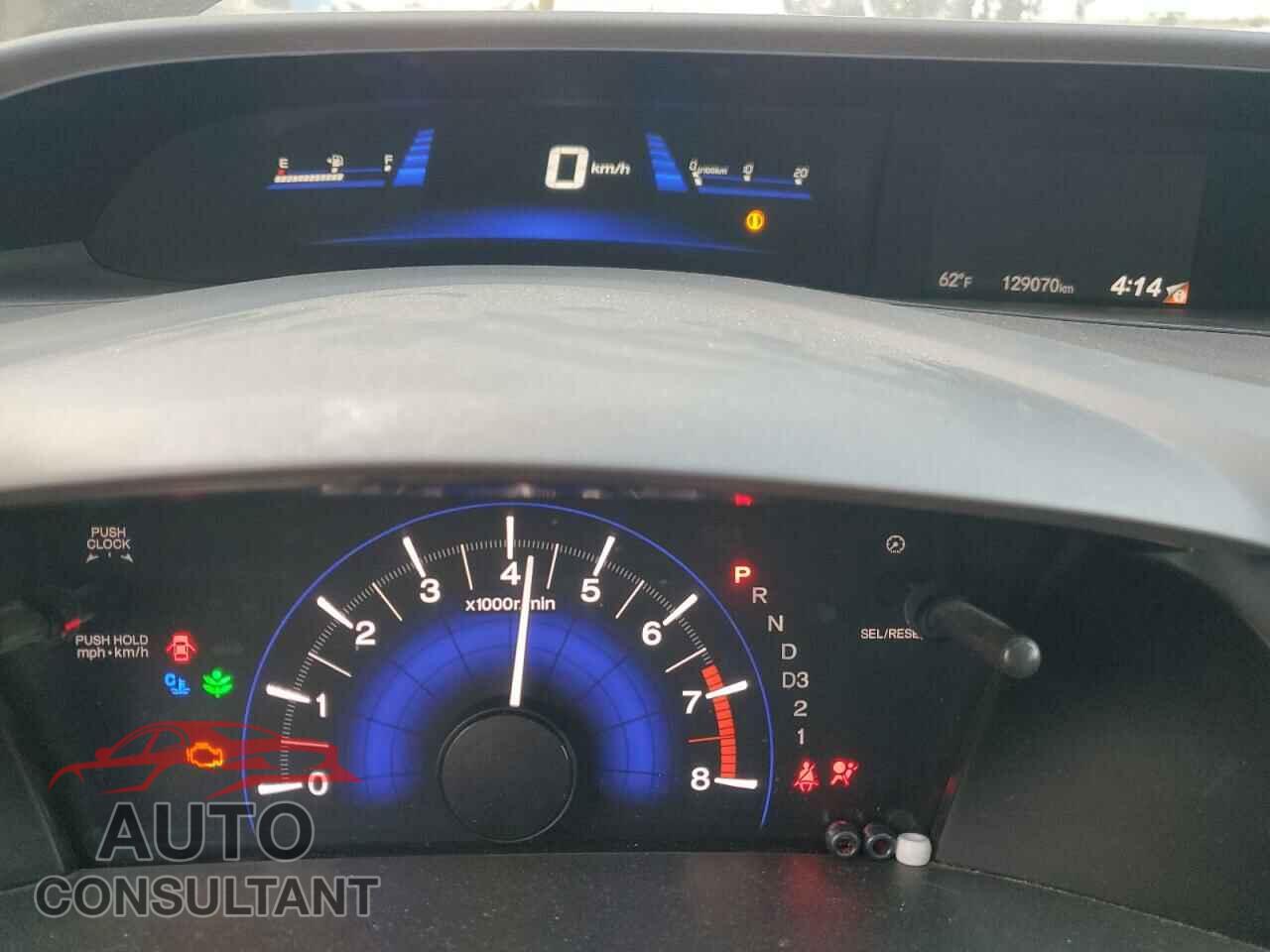 HONDA CIVIC 2012 - 19XFB2F89CE368590